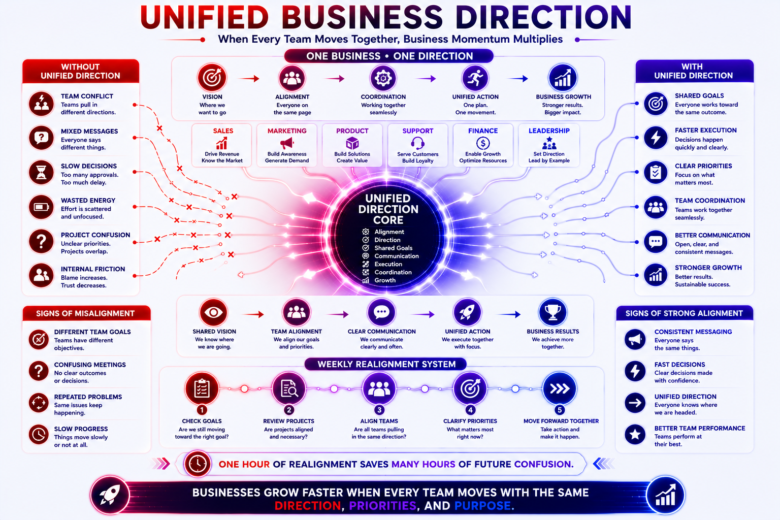 unified business direction